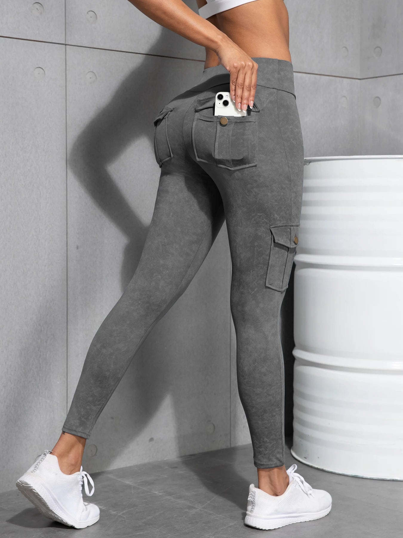 Yoga Leggings mit Taschen